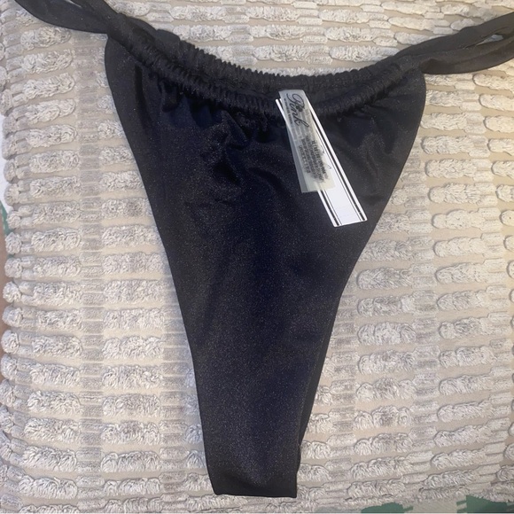 PINK Victoria's Secret Black Swim Bottom - Picture 2 of 7